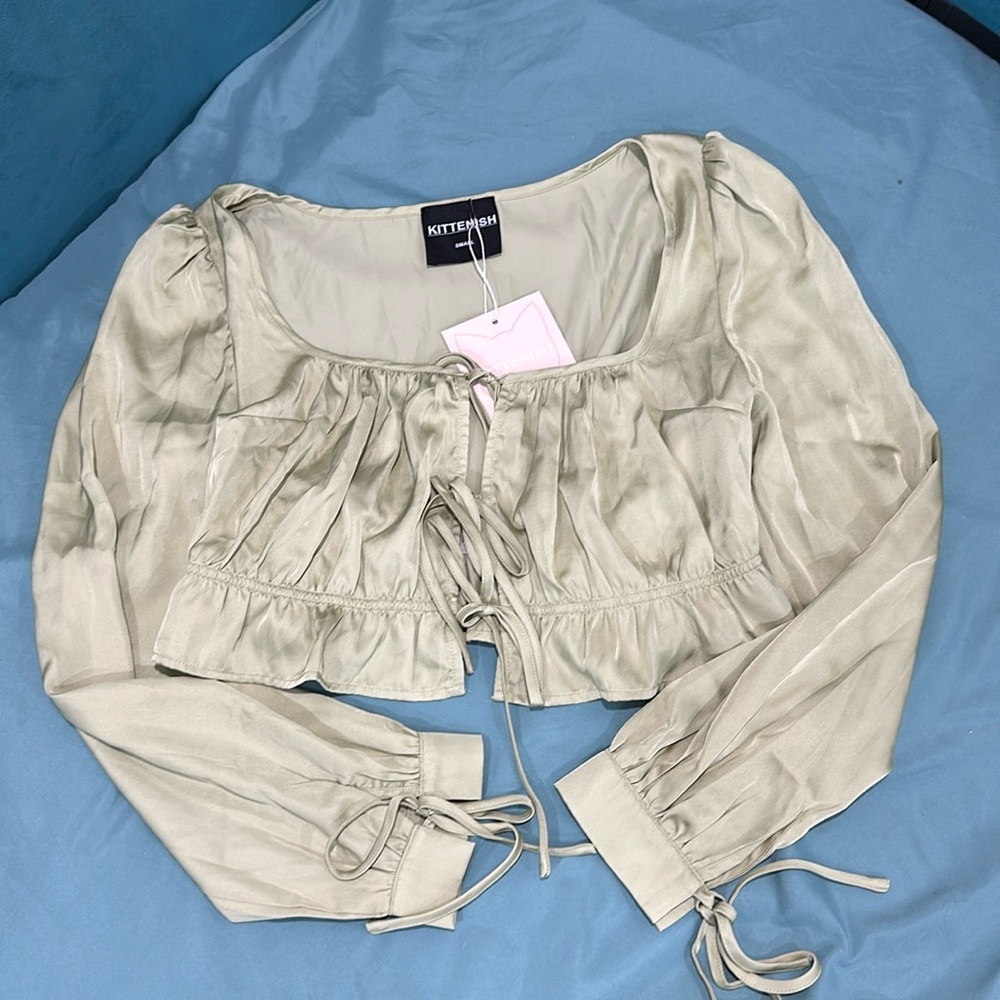 Kittenish Long Sleeve Top